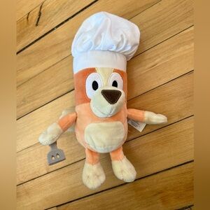 Bluey and Friends chef Bingo plush stuffed‎ animal